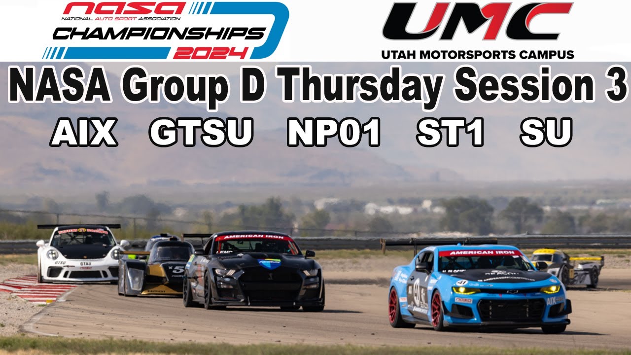 Nasa Utah Racing NASA National Championship Group D Thursday Practice Session 3 - Utah ...