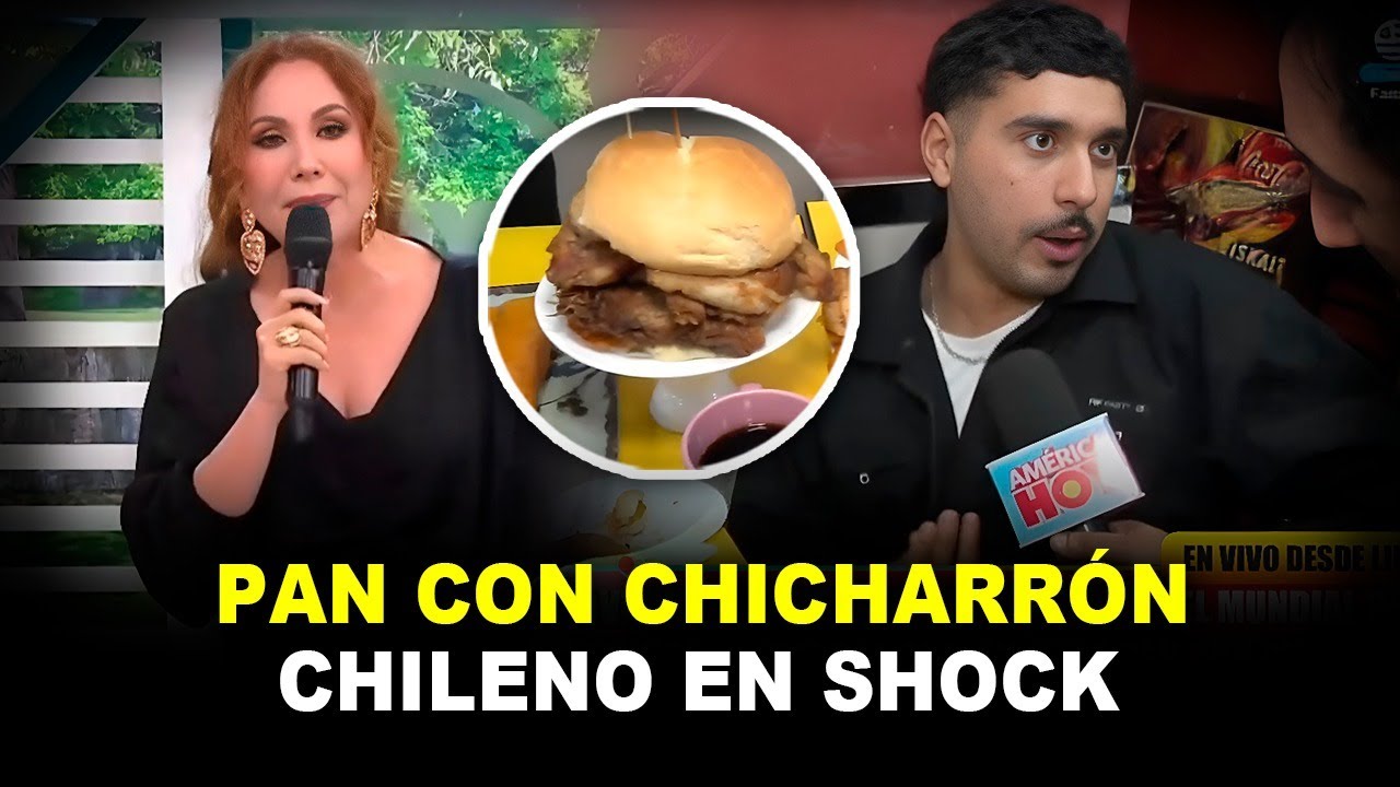Chileno quedó en SHOCK tras probar pan con chicharrón| Mundial de desayunos de Ibai