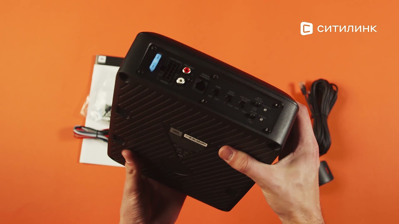 Обзор автомобильного сабвуфера JBL Basspronano | Ситилинк