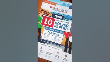 Best PYQs book for class 10 2024 exam | CBSE Best 10 PYQs solved book for class 10