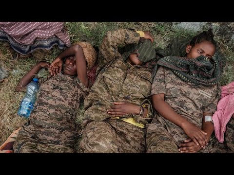 Ethiopia TDF rebels again parade captured Ethiopian soldiers vow to restore regions borders