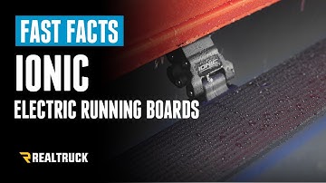 Ionic Electric Running Boards Fast Facts