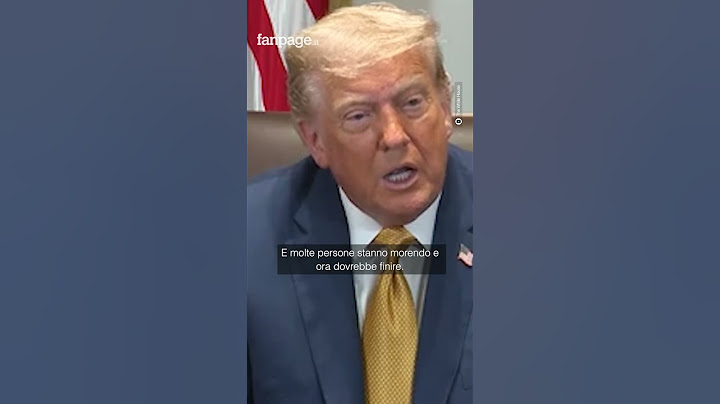 Trump cambia rotta sull'Ucraina: "Servono più armi per difendersi"