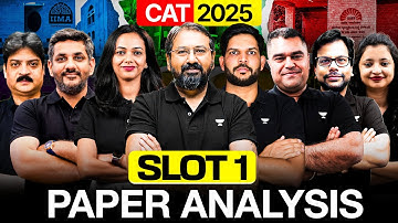 CAT 2025 SLOT 1 PAPER ANALYSIS || LIVE Detailed Section-Wise Analysis + Expected Score