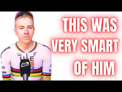 Tadej Pogačar REVEALS Why He Lost Yellow Jersey On Purpose