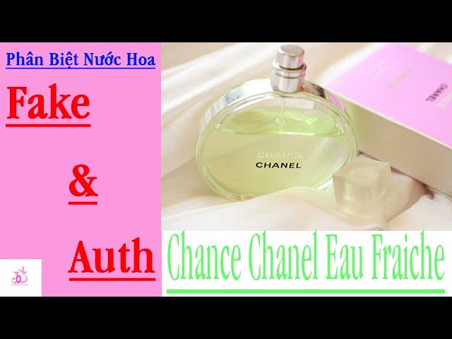 Unboxing Chanel Chance Eau Fraiche 