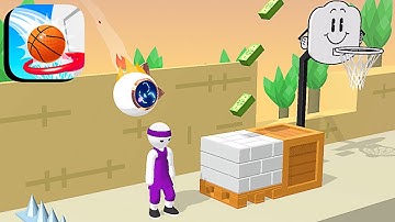 Bounce Dunk ​- All Levels Gameplay Android,ios (Part 34)