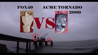 FOX40 VS ACME TORNADO 2000 BAD WEATHER TEST #whistle #acme #fox40