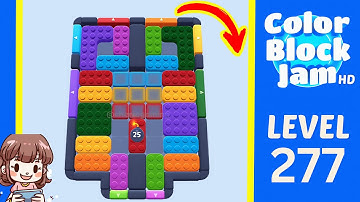 Color Block Jam Level 277 Solution Walkthrough