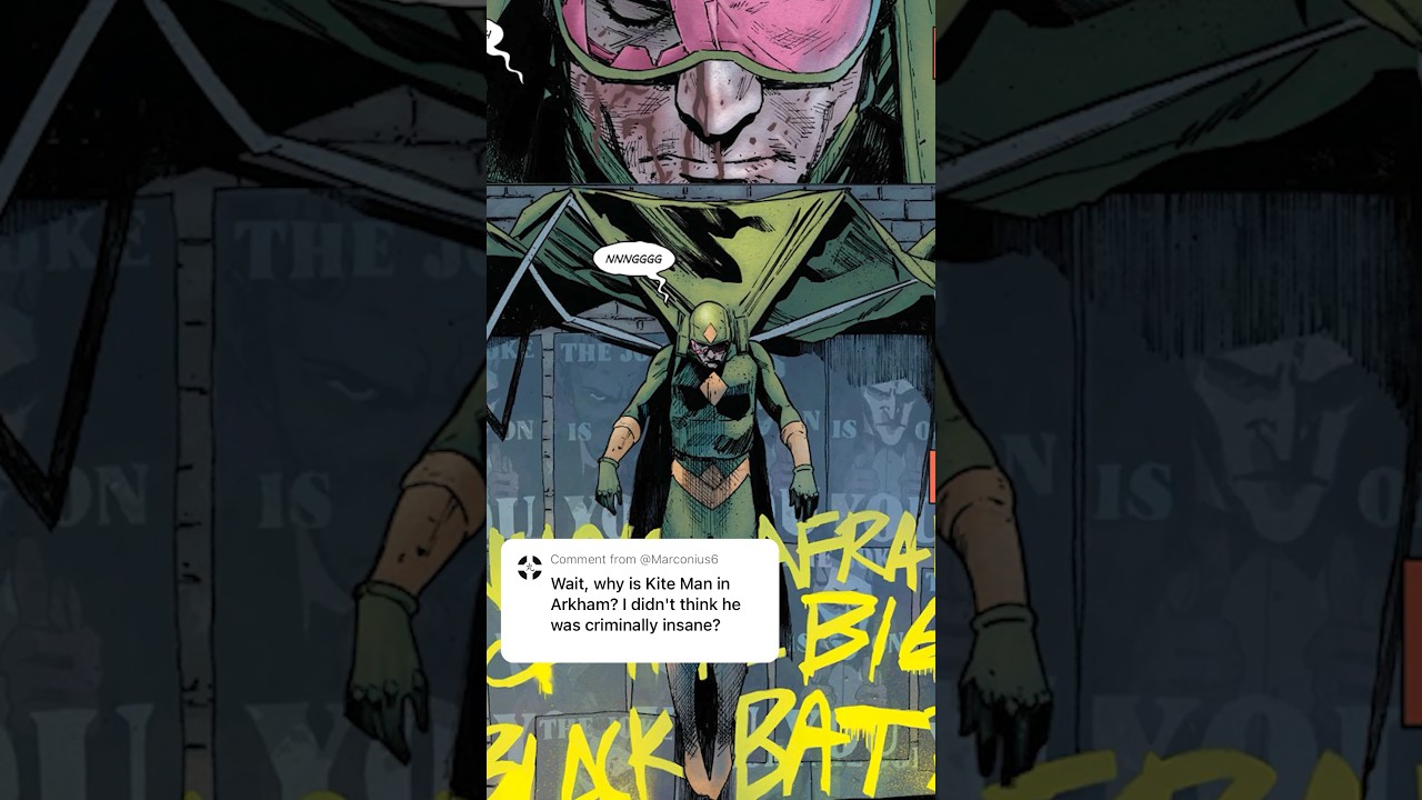 Why Does Kite Man Belong In Arkham?