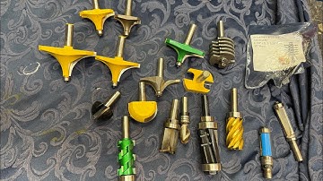 Scary router bits for luthier and woodworking