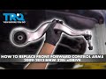 How to Replace Front Forward Control Arms 2012-2019 BMW 328i xDrive