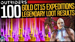 Outriders: I RAN 100 CHALLENGE TIER 15 GOLD EXPEDITIONS TO SEE HOW MANY LEGENDARIES I WOULD GET CT15 Outriders: I RAN 100 CHALLENGE TIER 15 GOLD EXPEDITIONS TO SEE HOW MANY LEGENDARIES I WOULD GET CT15