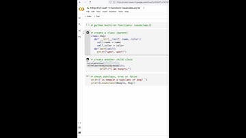 python built-in functions: issubclass()