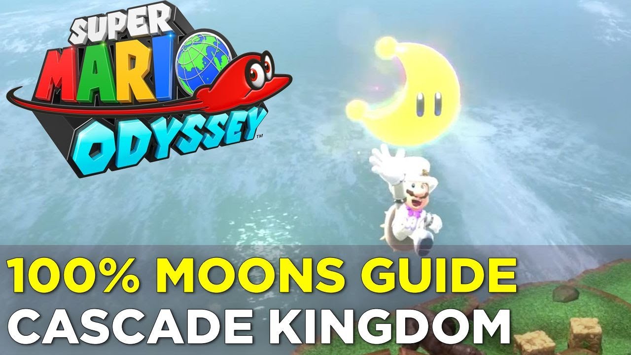 Super Mario Odyssey: Moon Kingdom Power Moon Locations