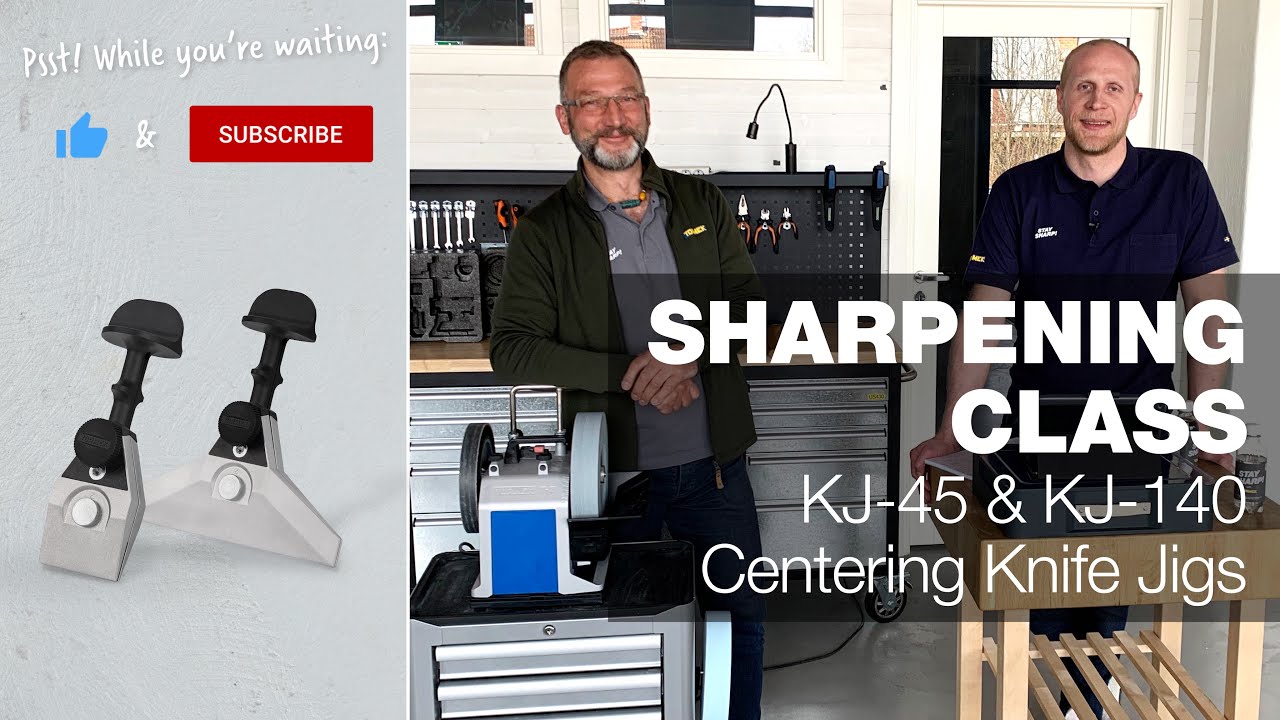 Tormek KJ-140 Wide Centering Knife Jig – Advanced Machinery