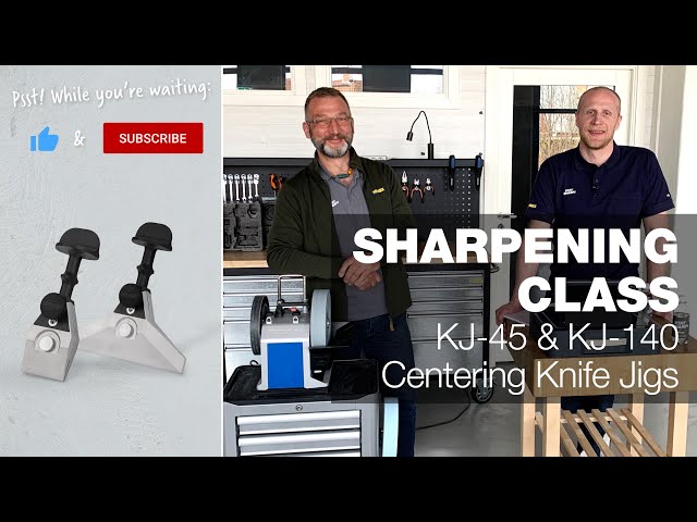 Tormek T-4 Sharpening System w/ KJ-45 Centering Knife Jig (T-4O+KJ-45)