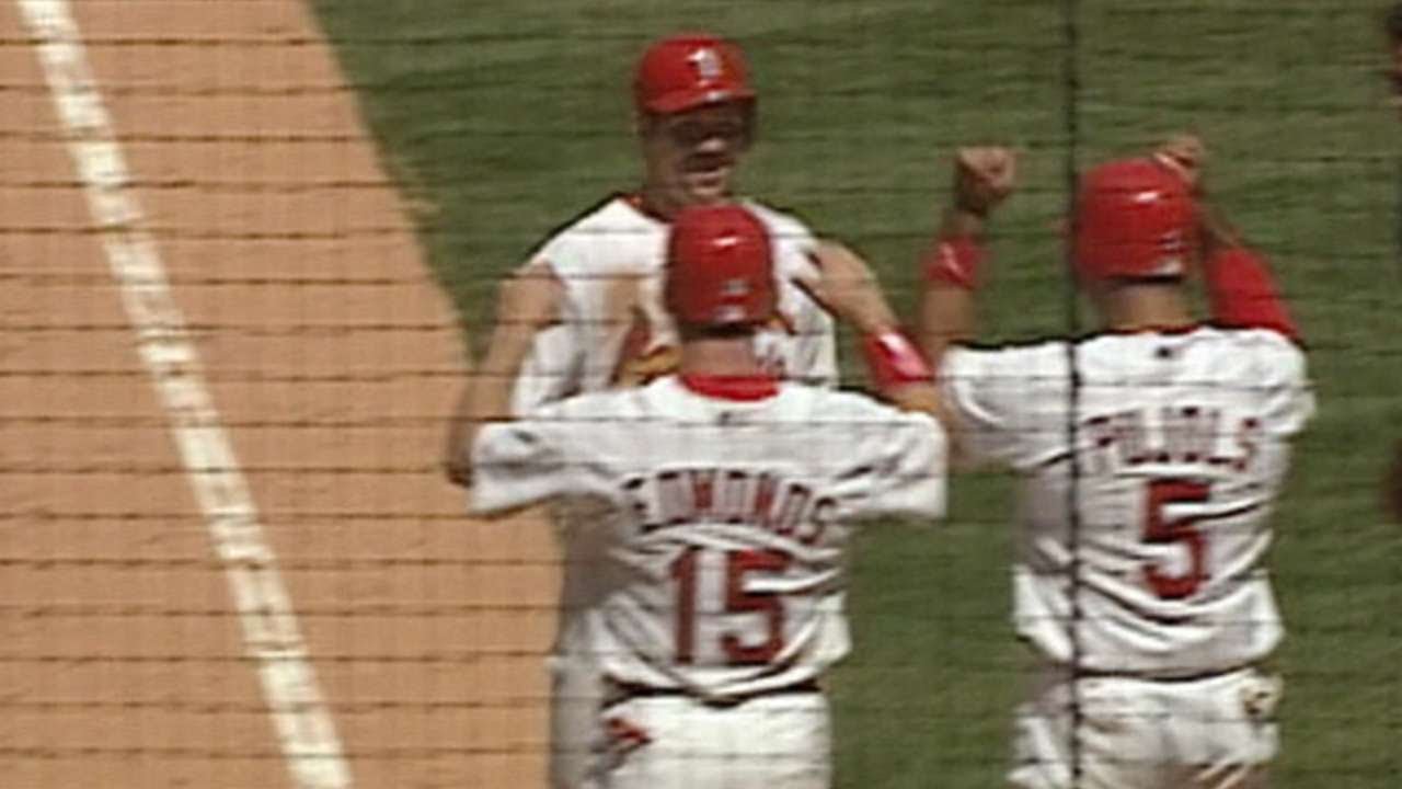 BAL@STL: Rolen's grand slam puts Cards ahead in 6th