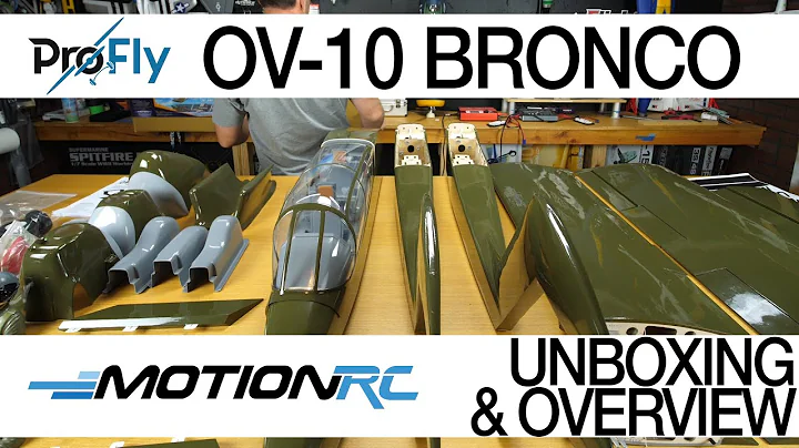 Unboxing - ProFly OV-10 Bronco 1800mm Balsa ARF - Motion RC