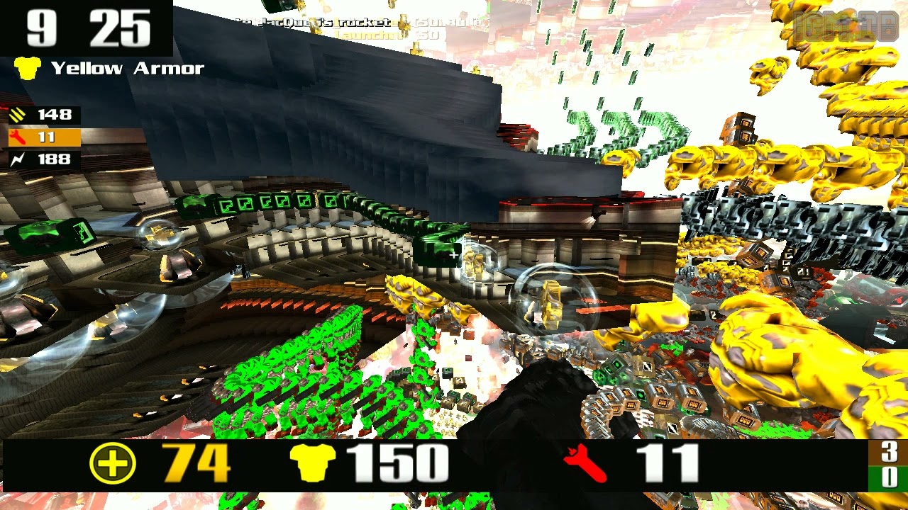 Quake 3 CPMA: Challenge Pro Mode Arena (CPMA) - JacQueS vs KoX - map cpm1a