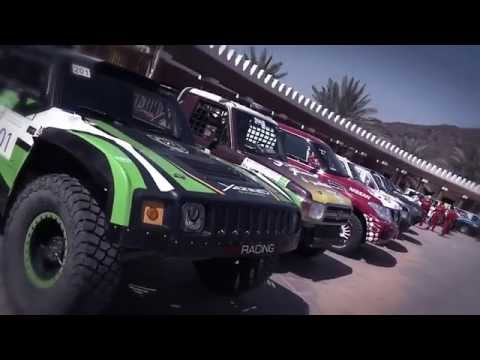 يزيد الراجحي يت المرحلة الاستعراضية من رالي حائل 2014