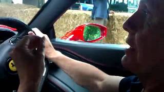 Ferrari 458 Italia at Goodwood Festival of Speed 2011: how the launch control works