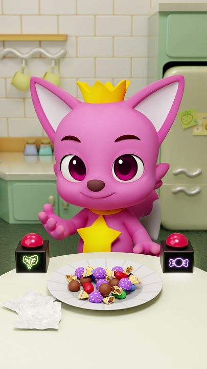 🍬Dulces vs Comida sana🥒 #pinkfongespañol