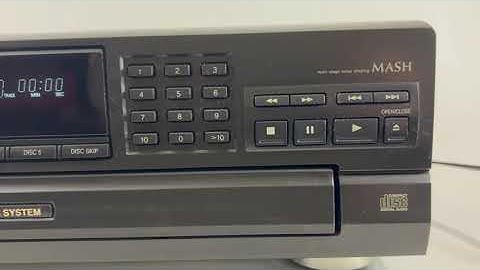 Technics SL-PD5 5 Disk Rotary Changer Player System Compact Disc Changer