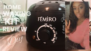 Femiro Amazon Waxing Kit Review \/ Demo! DIY- At Home Wax Kit. iAMShee