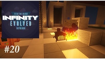 FTB Infinity Evolved Skyblock - Witches Cauldron & Blood Altar Ep20