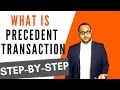 PRECEDENT TRANSACTIONS Investment Banking Interview Answer Investment Banking 
