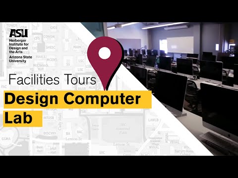 Herberger Facilities Tour: Design Computer Lab