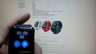 Прошивка умных часов Uwatch U8 / How to Update the firmware of SmartWatch U8