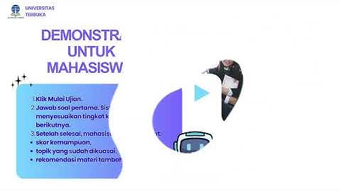 “TUTORIAL PENGGUNAAN ASESMEN ADAPTIF BERBASIS AI UNTUK DOSEN DAN MAHASISWA”