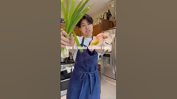 how to make scallion curls :) #shorts #cooking #knifeskills #learn #tips