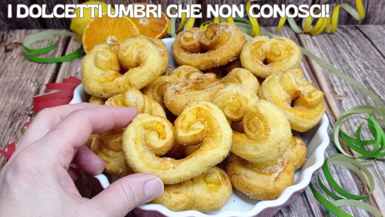 Ficcanasi umbri: Il Dolce di Carnevale perugino che in pochi conoscono🎊