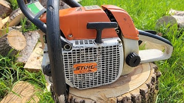 Ported Stihl 038 Magnum, final tweaks and first start!!!