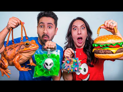 TESTANDO TODAS AS BOLSAS MAIS DIFERENTES DA INTERNET (passei vergonha?)