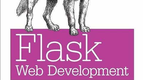 python flask web devlopment book review o