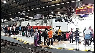 Download lagu Kereta Api Fajar Utama Yogya Masuk dan Keluar Stasiun Purwokerto (Juni 2019)