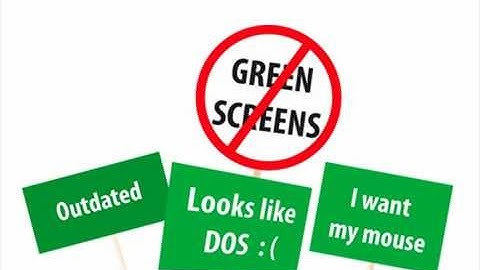 Web GUI for IBM i Green Screens | Presto | BCD