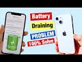 iPhone Battery Drain Problem Solve | How To Solve Battery Draining Problem In iPhone