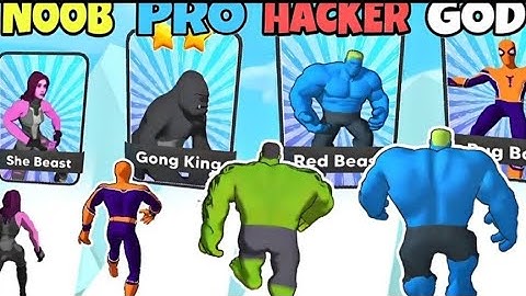 🤯NOOB vs PRO vs HACKER vs GOD in Monster Draft (New Monster)🥹 #shorts #noob_to_pro