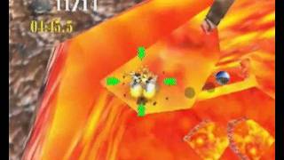 Blast Corps N64 Playthrough Magma Peak
