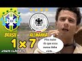 Relembre o vexame comentado por Chicó e João Grilo | Brasil 1x7 Alemanha | Copa do mundo de 2014