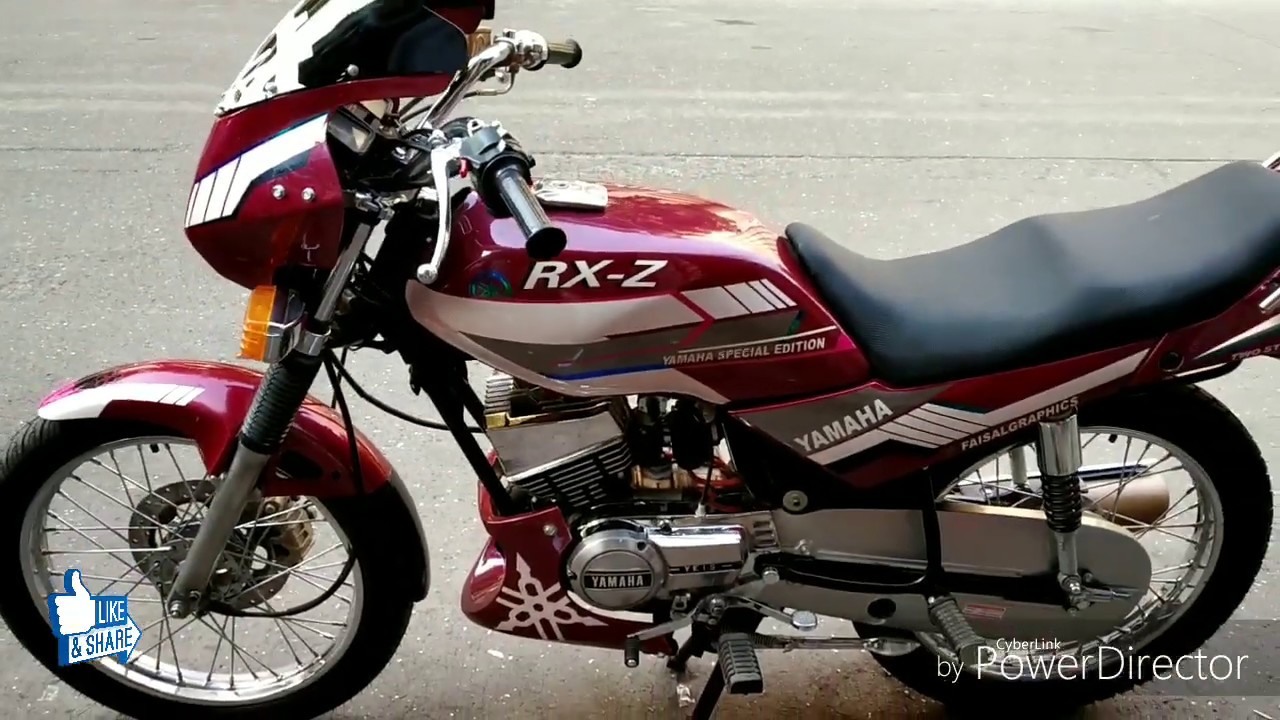 YAMAHA RXZ MODIFICATIONS GRAPHICS IN HAND MAKE DESIGN ...