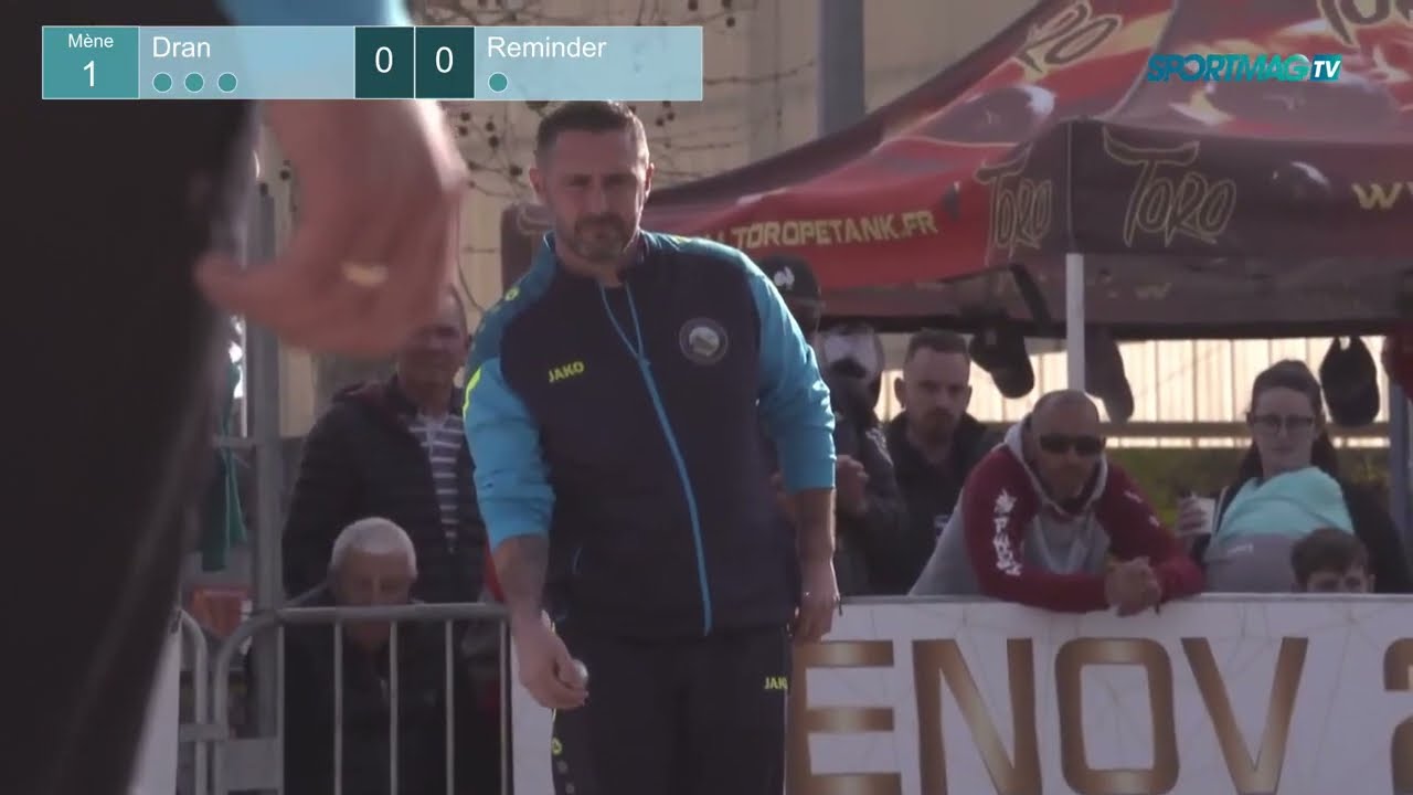 Miniature de la vidéo : Pétanque - National de Grasse (Finale) : Dran / Reminder