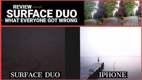 Surface Duo is GREAT: What Everyone Got Wrong: TRUE MULTITASKING | Camera v Note 20 & iPhone, Review
