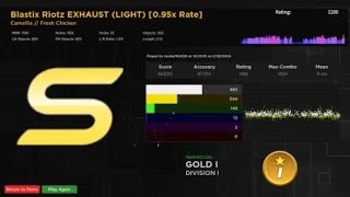 Finally gold in robeats CS