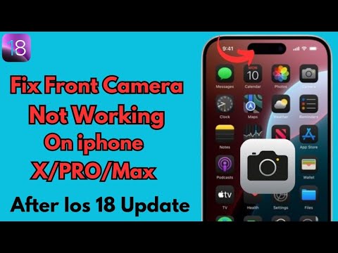 How To Fix Front Camera Not Working On Iphone After IOS 18 Update - YouTube